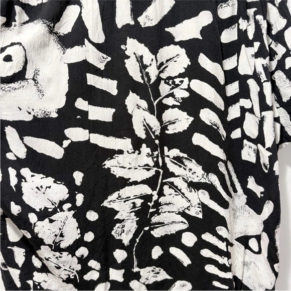 Vintage Jams World Mens Button Shirt Large Hawaiian Floral Colorful Rare Unique - Picture 11 of 13